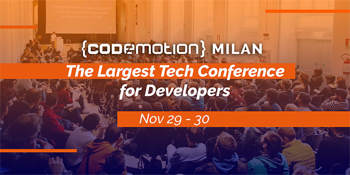 Codemotion Milano 2018